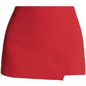 Alice + Olivia red mini skirt size 0